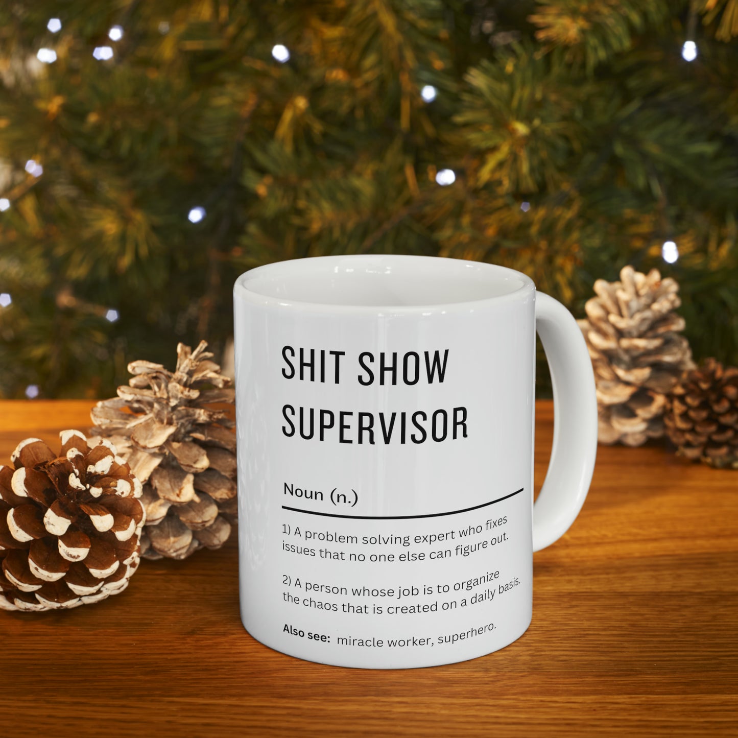 Ceramic Mug, 11oz