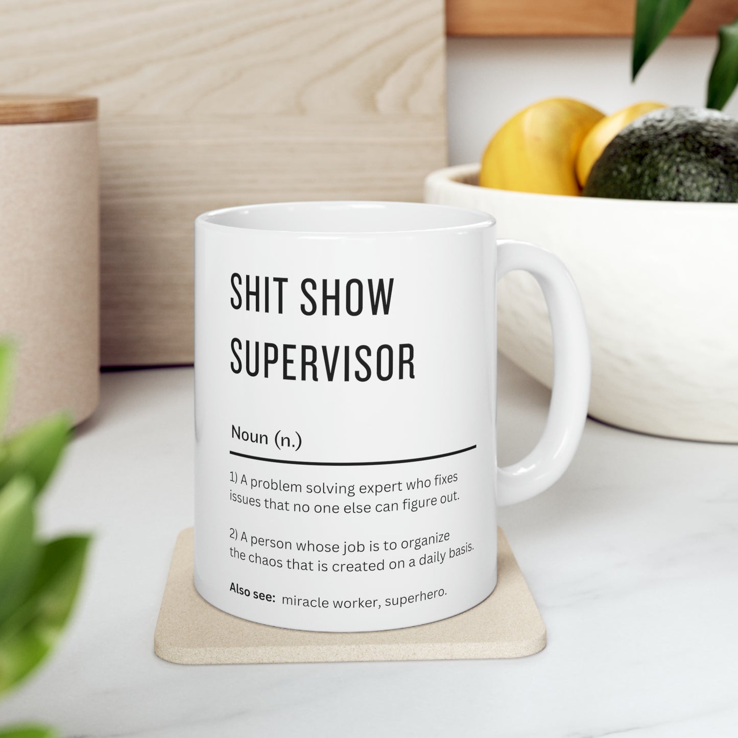 Ceramic Mug, 11oz