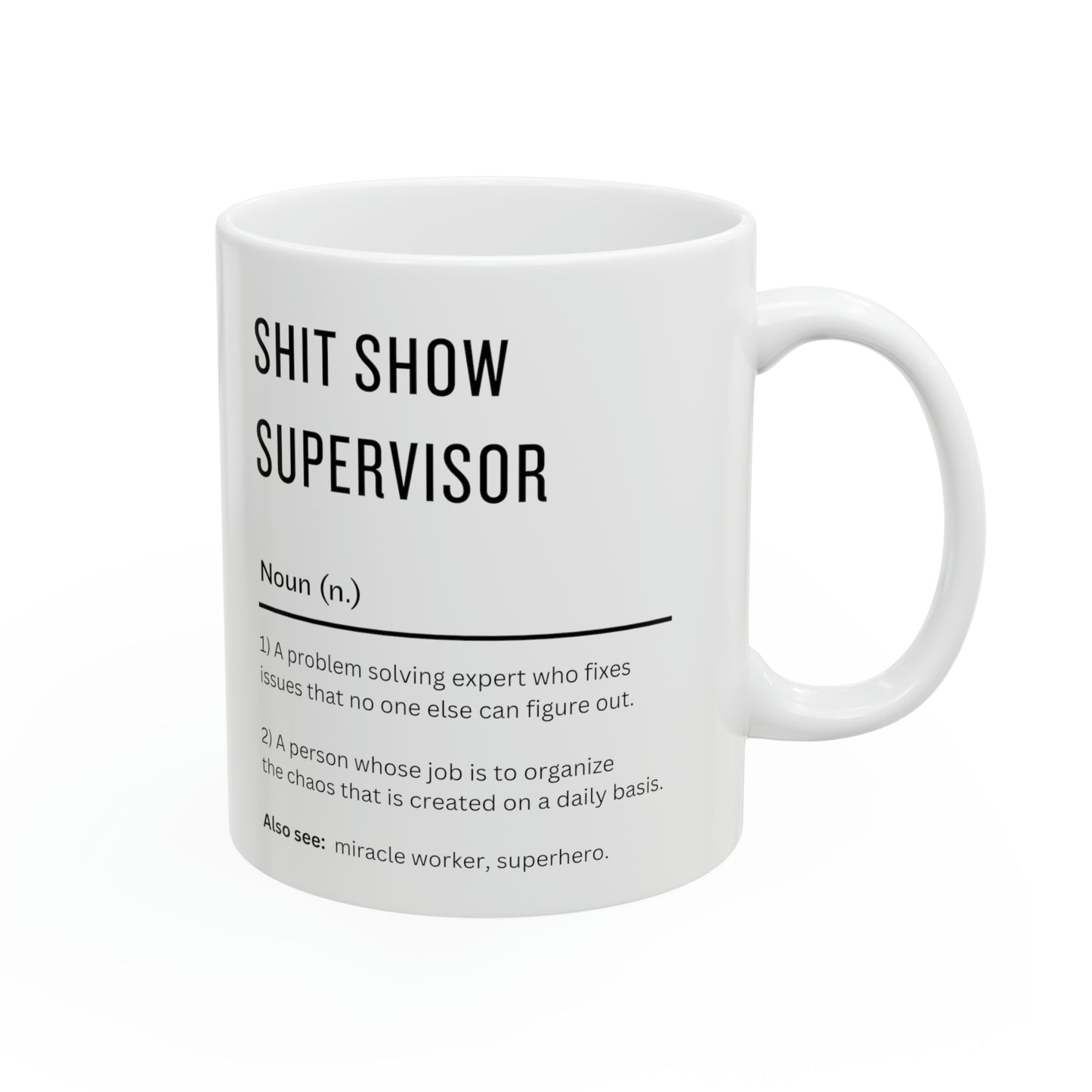 Ceramic Mug, 11oz