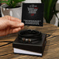 To My Husband | Men's "Love You Forever" Bracelet