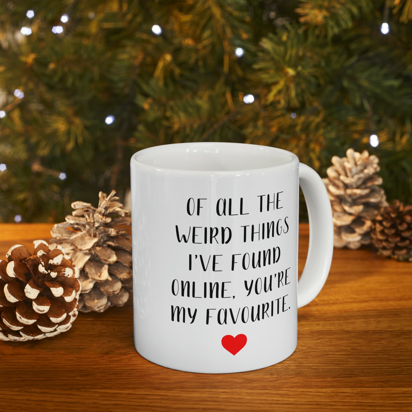 To My Husband | Ceramic Mug, 11oz